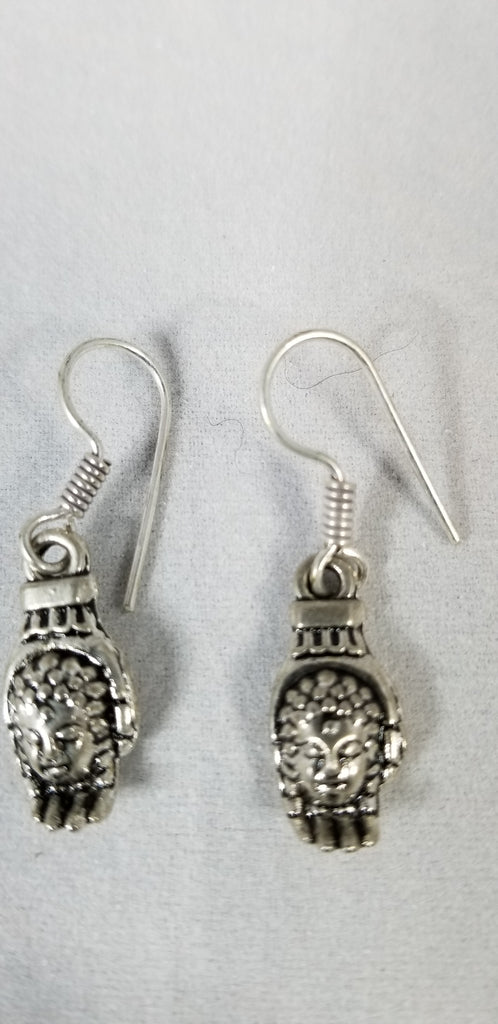 Tiny silver Drop Earrings - Aimeescloset.com