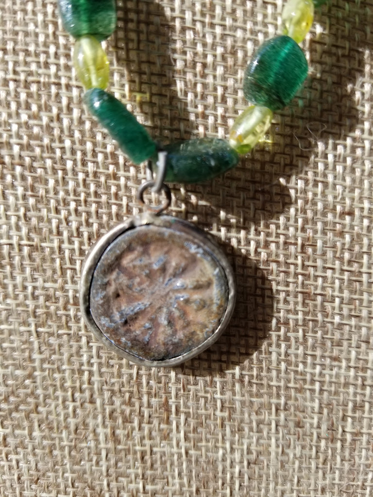 Ancient Mystical Coin Pendant Necklace - Aimeescloset.com