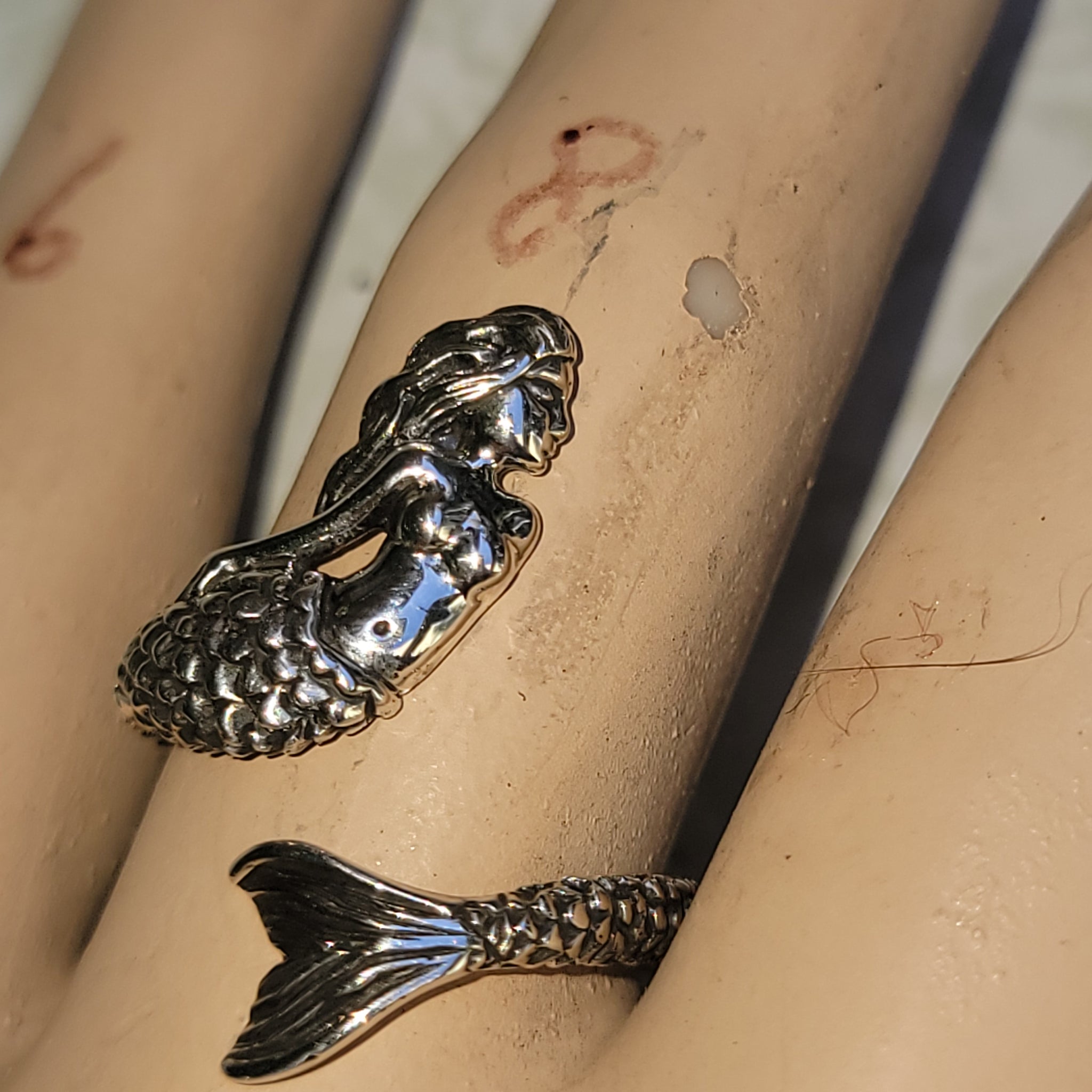 Sterling Mermaid Ring – Aimeescloset.com